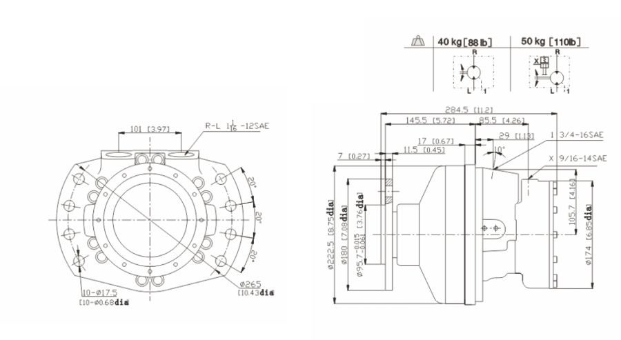 Multipurpose Hydraulic Motor from China Customized Motor Factory